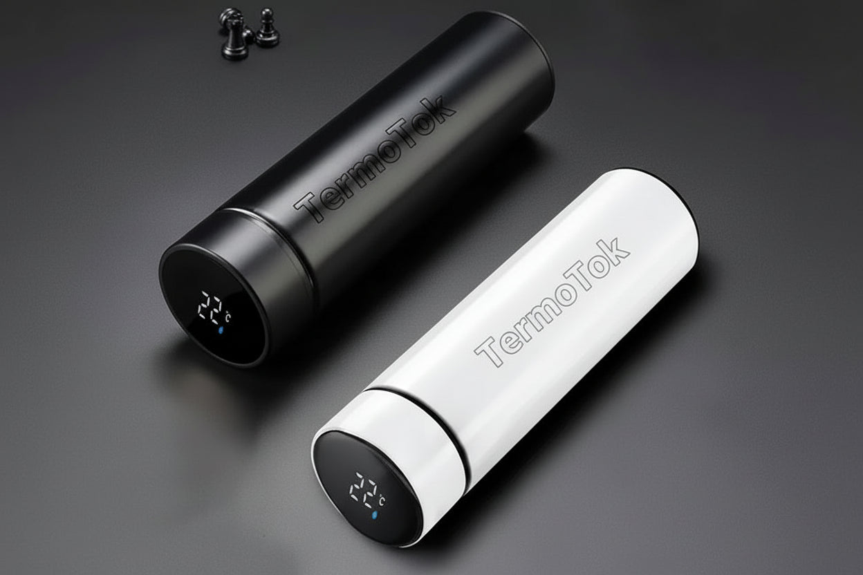 500ml Intelligent Digital Thermos Cup - Smart Auto Accessory