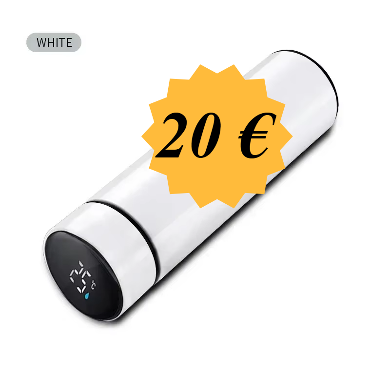 500ml Intelligent Digital Thermos Cup - Smart Auto Accessory